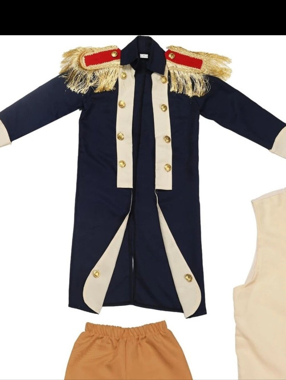 NWOT Kids founding father George Washington Tunic